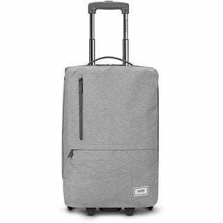 Solo Re:treat Travel/Luggage Case (Carry On) Luggage, Travel Essential - Gray - Handle - 22" Height x 14" Width x 7" Depth - 1 Each