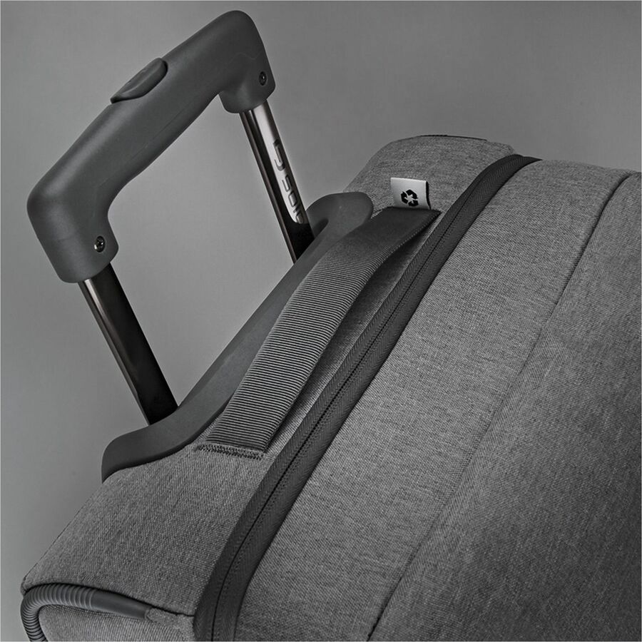 Solo Re:treat Travel/Luggage Case (Carry On) Luggage, Travel Essential - Gray - Handle - 22" Height x 14" Width x 7" Depth - 1 Each