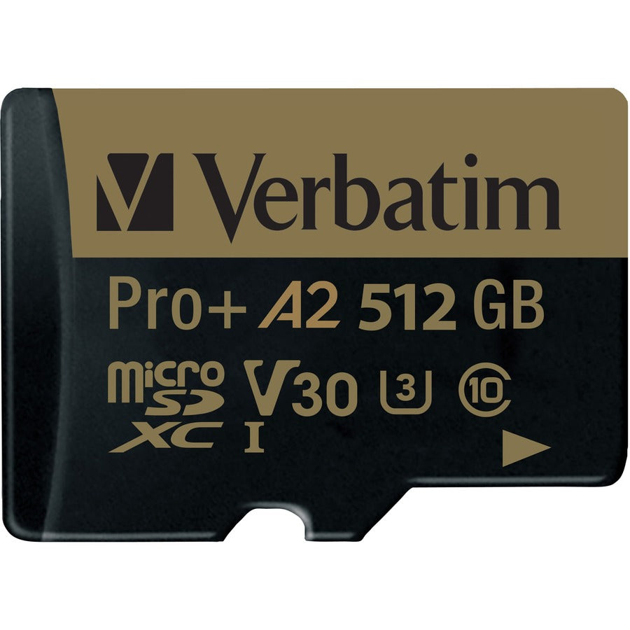 verbatim-pro+-512-gb-class-10-uhs-i-u3-microsdxc-1-pack-100-mb-s-read-60-mb-s-write-666x-memory-speed-lifetime-warranty_ver70393 - 2