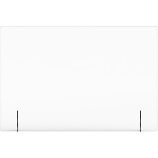 lorell-social-distancing-barrier-36-width-x-7-depth-x-24-height-1-each-clear-acrylic_llr55684 - 2