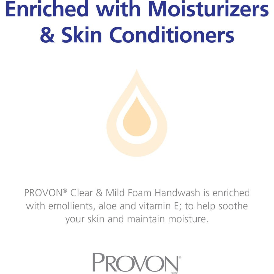 provon-ltx-7-clear-&-mild-foam-handwash-refill-fragrance-free-scentfor-237-fl-oz-700-ml-pump-bottle-dispenser-kill-germs-hand-moisturizing-clear-rich-lather-dye-free-bio-based-3-carton_goj134103ct - 6