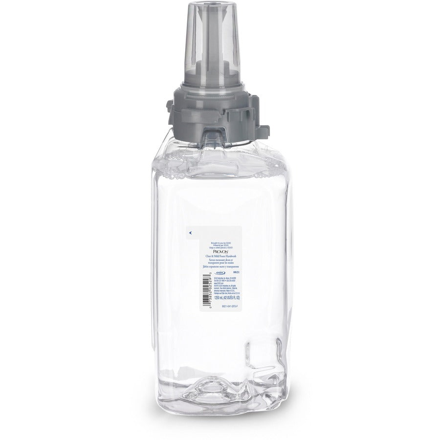 provon-adx-12-clear-&-mild-foam-handwash-fragrance-free-scentfor-423-fl-oz-1250-ml-pump-bottle-dispenser-kill-germs-hand-moisturizing-clear-rich-lather-dye-free-bio-based-3-carton_goj882103ct - 3