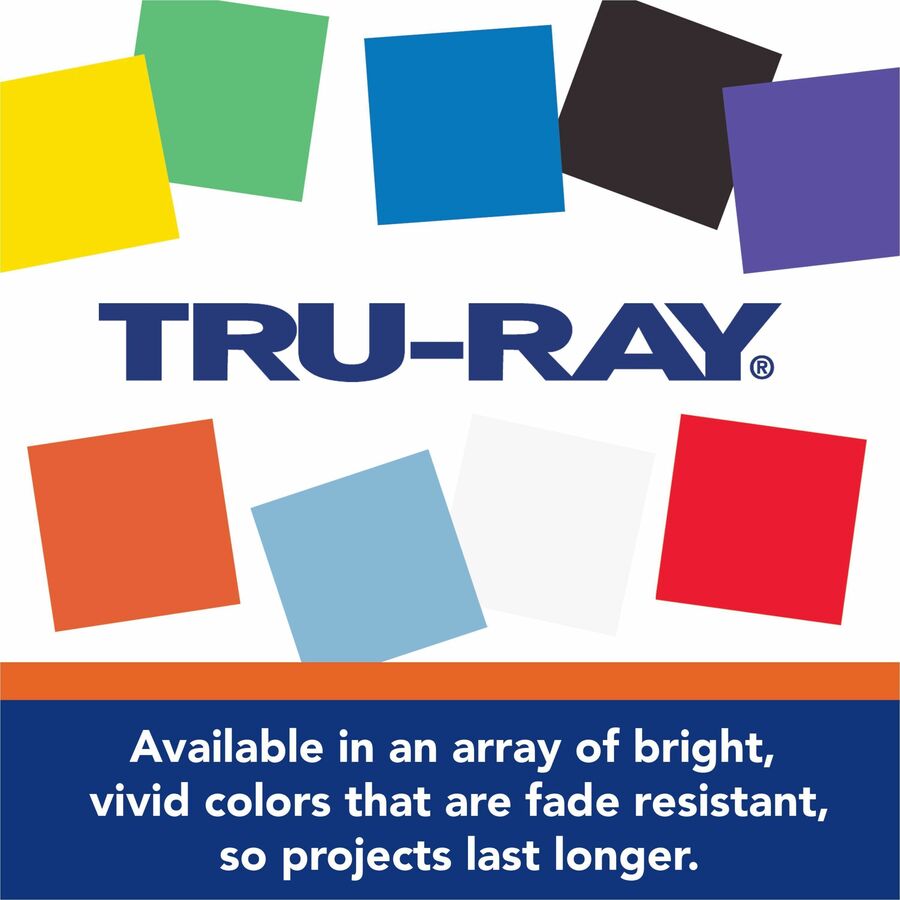 tru-ray-construction-paper-art-roll-mural-art-project-banner-36width-x-500-ftlength-1-roll-white-sulphite_pacp100599 - 3