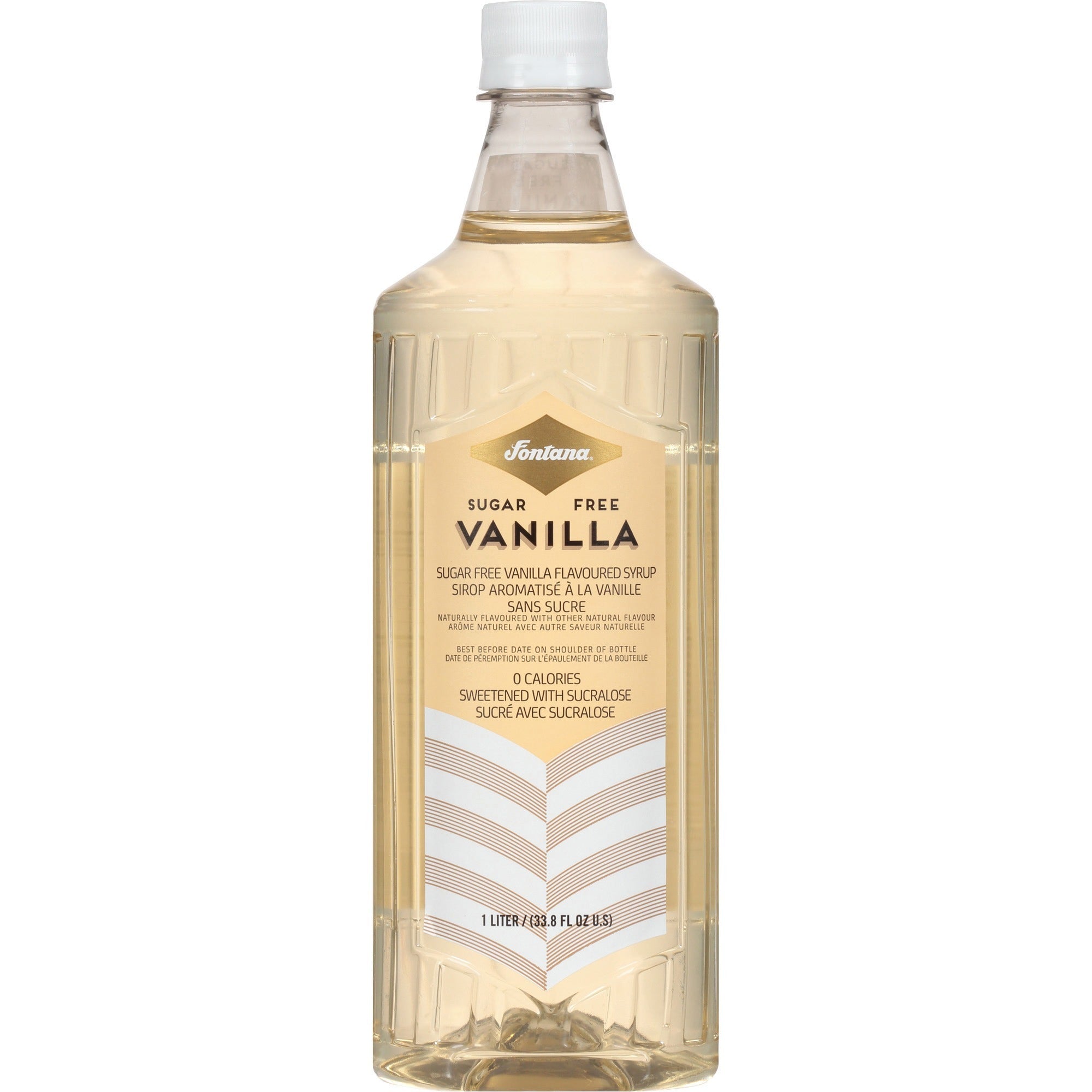 Starbucks Fontana Sugar Free Vanilla Syrup - Vanilla - 1.06 quart - 1 Each