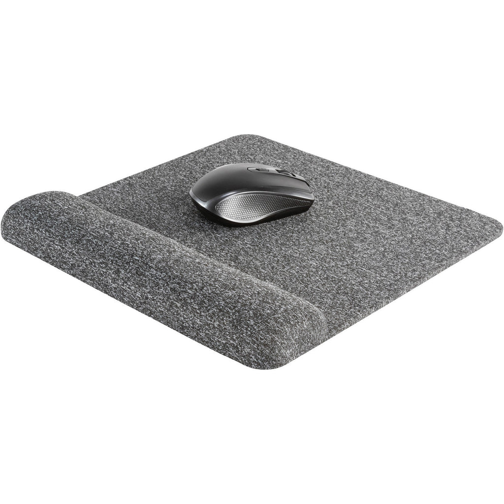 Premium Plush Mouse Pad, 11.8 x 11.6, Gray