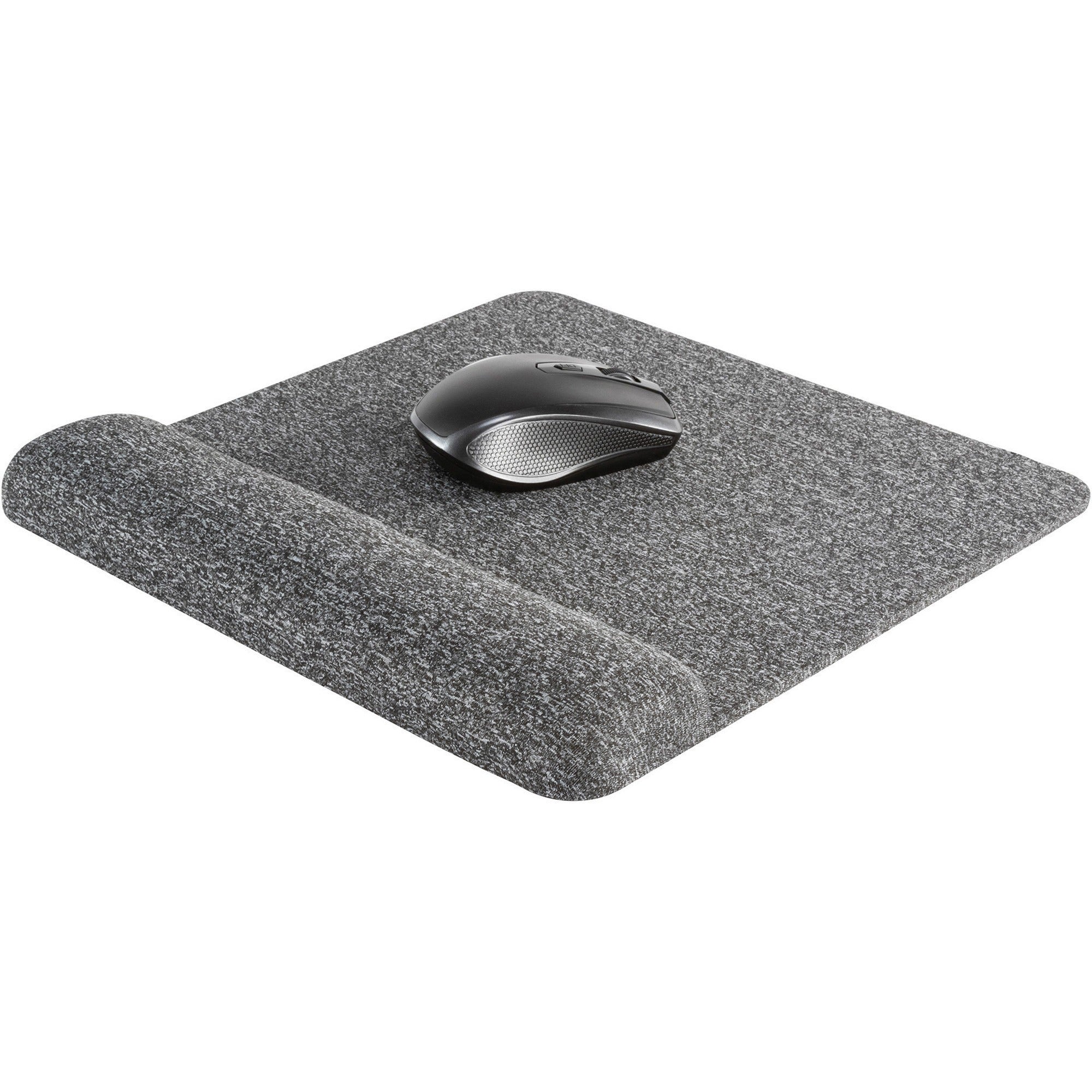 Premium Plush Mouse Pad, 11.8 x 11.6, Gray