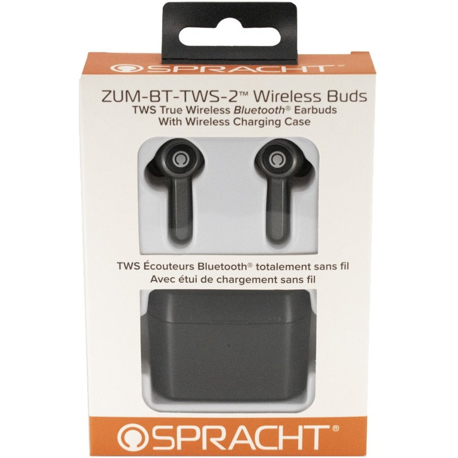 Spracht Earset - True Wireless - Bluetooth - Earbud - In-ear - Noise Cancelling Microphone