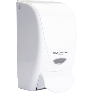 SC Johnson Proline Curve Manual Dispenser - Manual - 1.06 quart Capacity - Durable, Antimicrobial, Anti-bacterial - White - 1Each