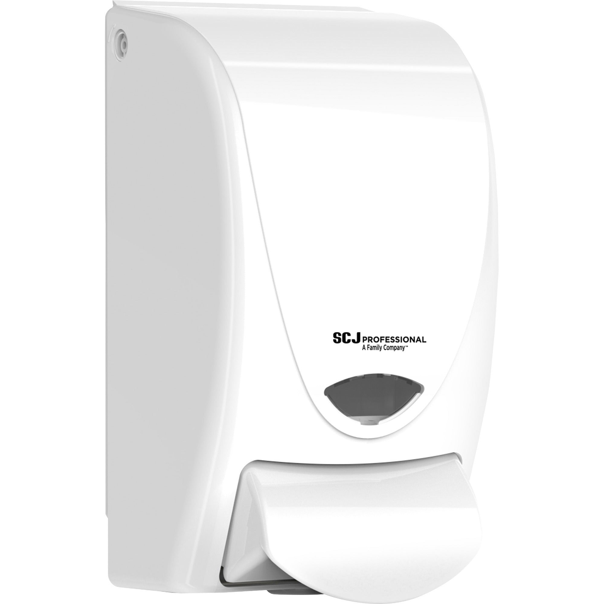 sc-johnson-proline-curve-manual-dispenser-manual-106-quart-capacity-durable-antimicrobial-anti-bacterial-white-1each_sjnwhb1lds - 1