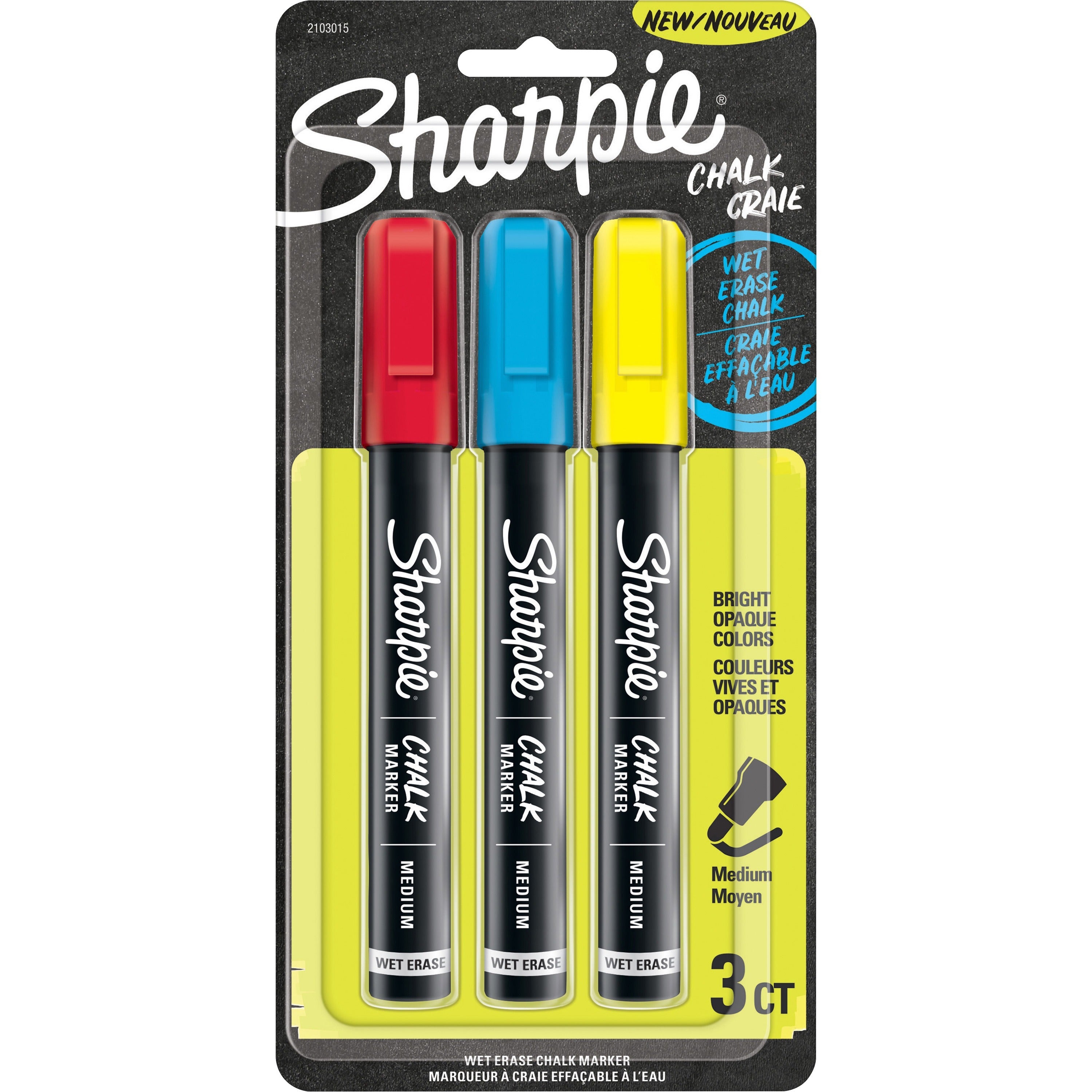 sharpie-wet-erase-chalk-markers-medium-marker-point-red-blue-yellow-3-pack_san2103015 - 1