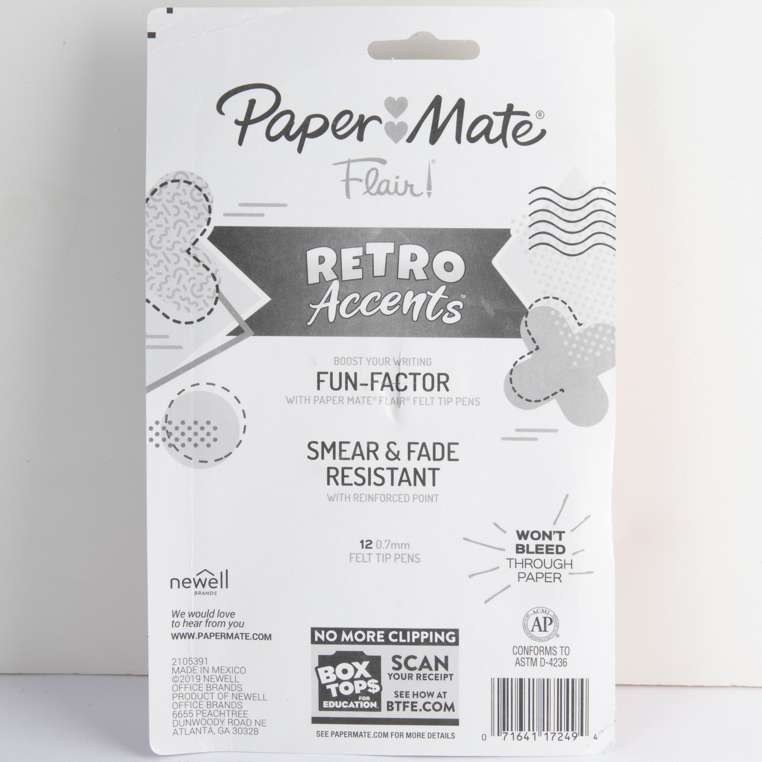 paper-mate-flair-medium-point-pens-medium-pen-point-assorted-water-based-ink-12-pack_pap2097886 - 3