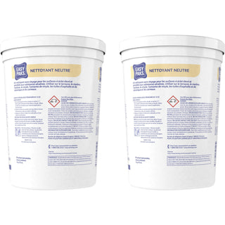 Diversey EasyPaks Neutral Cleaner - Concentrate - 0.50 oz (0.03 lb) - Pine Forest Scent - 90 / Canister - 2 / Carton - Phosphate-free, Rinse-free - Orange