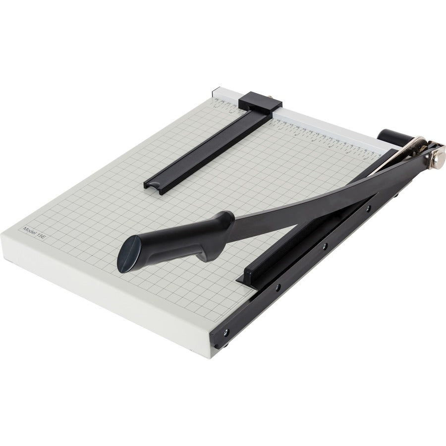 Vantage Guillotine Paper Trimmer/Cutter, 15 Sheets, 15" Cut Length, Metal Base, 12.25 x 15.75