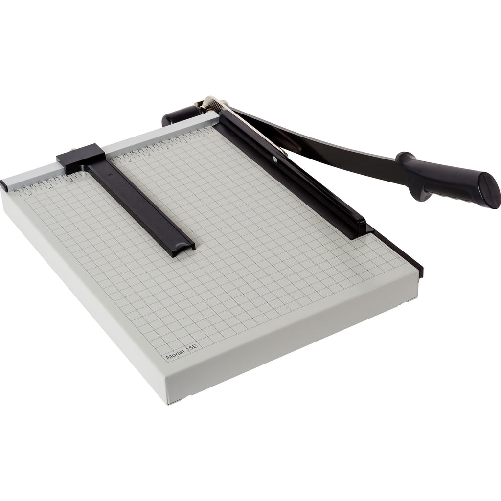 Vantage Guillotine Paper Trimmer/Cutter, 15 Sheets, 15" Cut Length, Metal Base, 12.25 x 15.75
