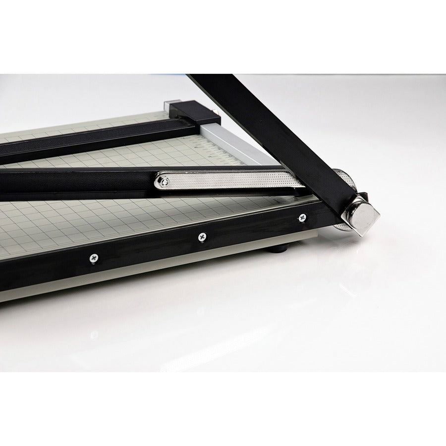 Vantage Guillotine Paper Trimmer/Cutter, 15 Sheets, 12" Cut Length, Metal Base, 10 x 12.75
