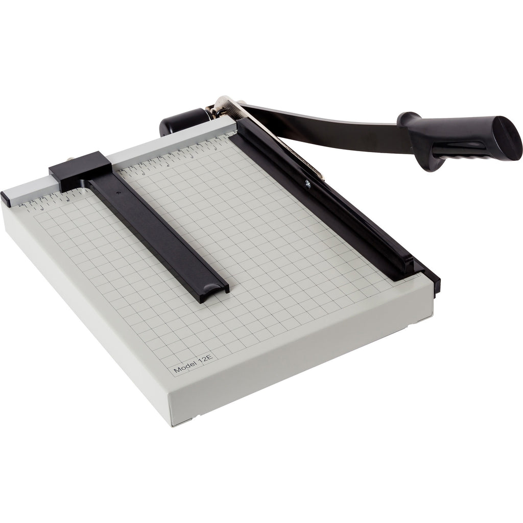 Vantage Guillotine Paper Trimmer/Cutter, 15 Sheets, 12" Cut Length, Metal Base, 10 x 12.75