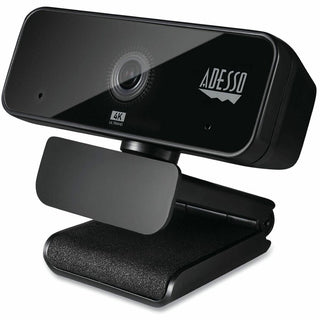 CyberTrack H6 4K USB Fixed Focus Webcam with Microphone, 3840 Pixels x 2160 Pixels, 8 Mpixels, Black