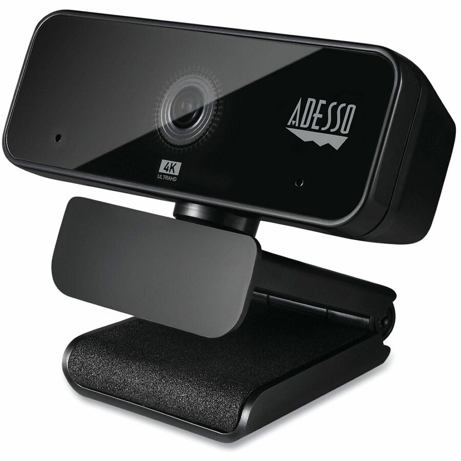 CyberTrack H6 4K USB Fixed Focus Webcam with Microphone, 3840 Pixels x 2160 Pixels, 8 Mpixels, Black