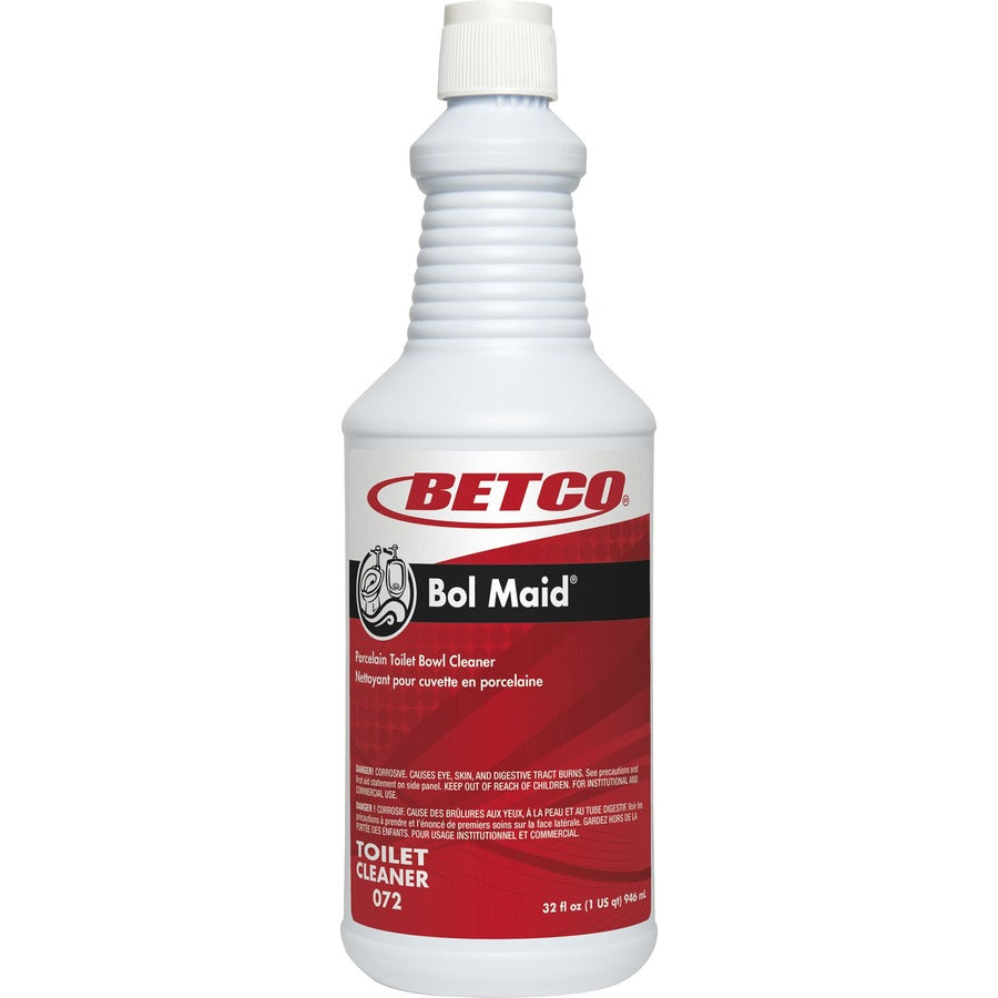 betco-bol-maid-toilet-cleaner-mint-scent-1-quart-pack-of-12-ready-to-use-32-fl-oz-1-quart-3860-oz-241-lb-mint-scent-12-carton-blue_bet0721200 - 2