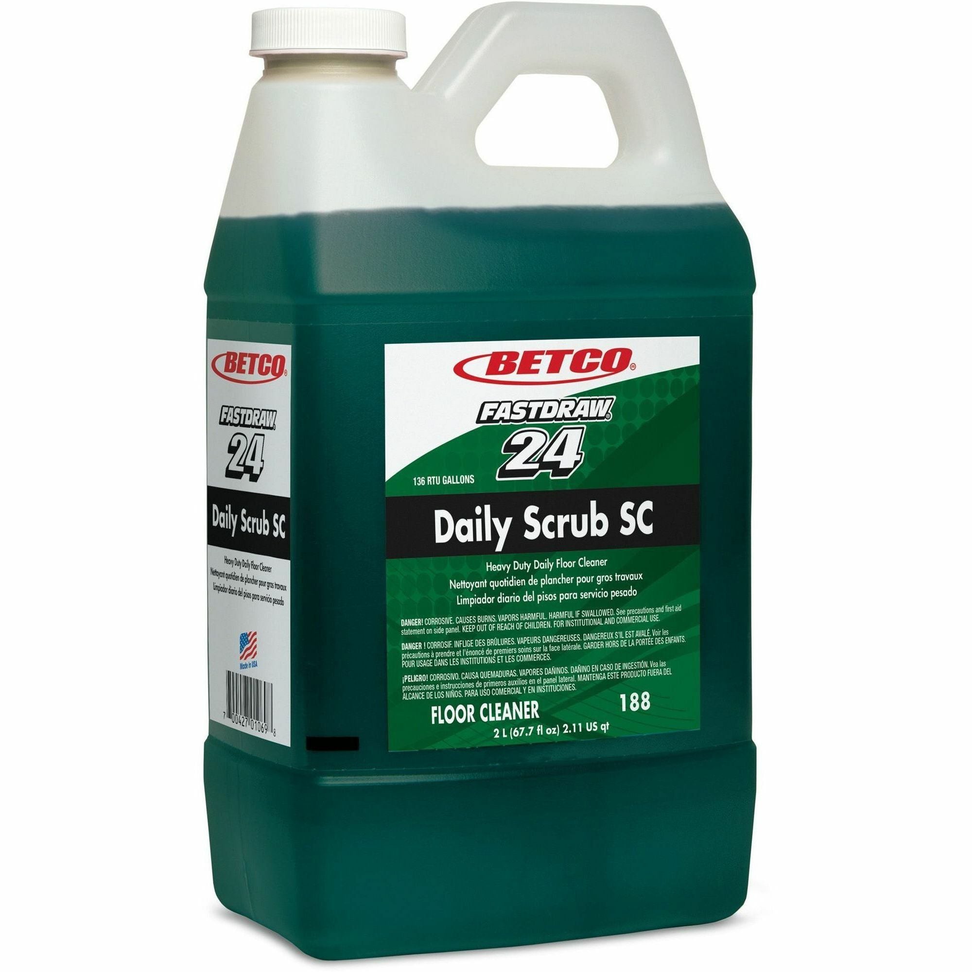CLEANER;FLR;DAILYSCRUB;2LTR