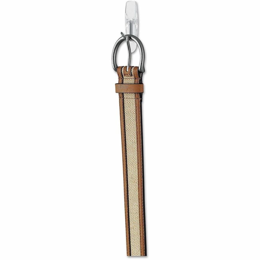Clear Hooks and Strips, Medium, Plastic, 2 lb Capacity, 6 Hooks and 8 Strips/Pack