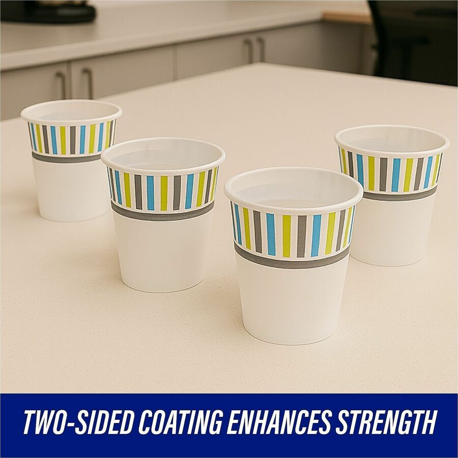 Genuine Joe 3 oz Cold Cups - 50 / Pack - Paper - Cold Drink, Beverage