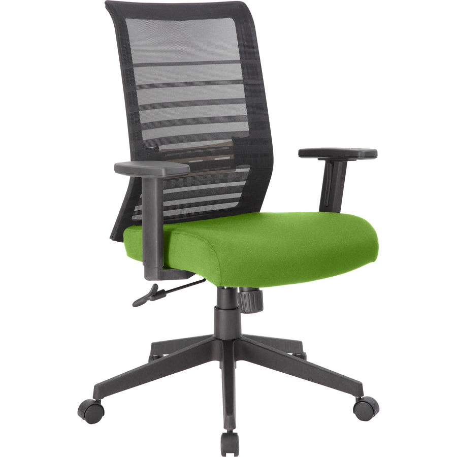 lorell-removable-mesh-seat-cover-19-length-x-19-width-polyester-mesh-green-1-each_llr00596 - 2