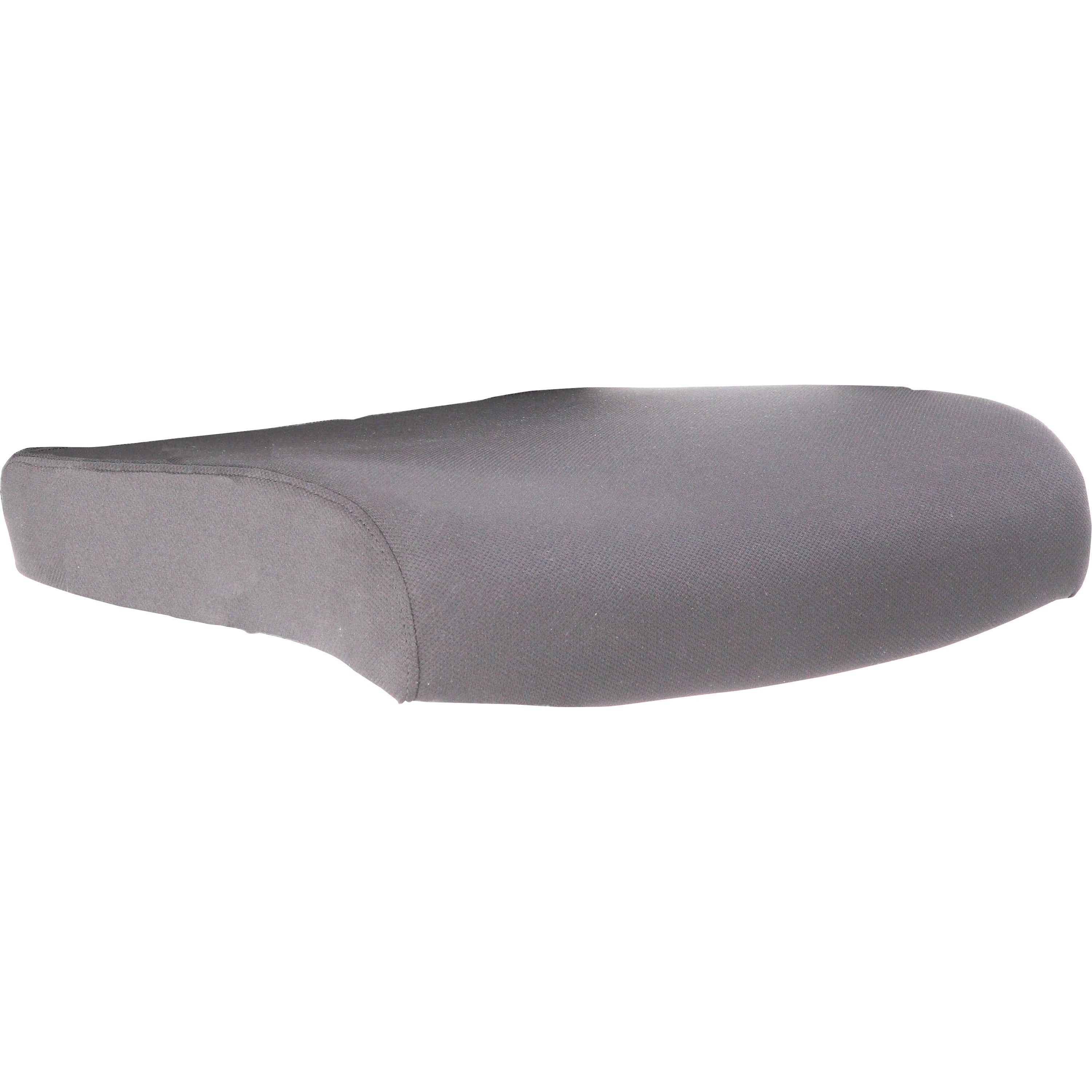 Lorell Removable Mesh Seat Cover - 19" Length x 19" Width - Polyester Mesh - Gray - 1 Each