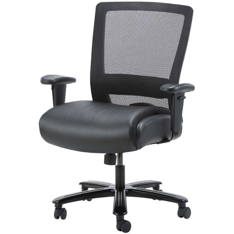 lorell-heavy-duty-mesh-back-task-chair-black-leather-polyurethane-seat-black-armrest-1-each_llr03207 - 8
