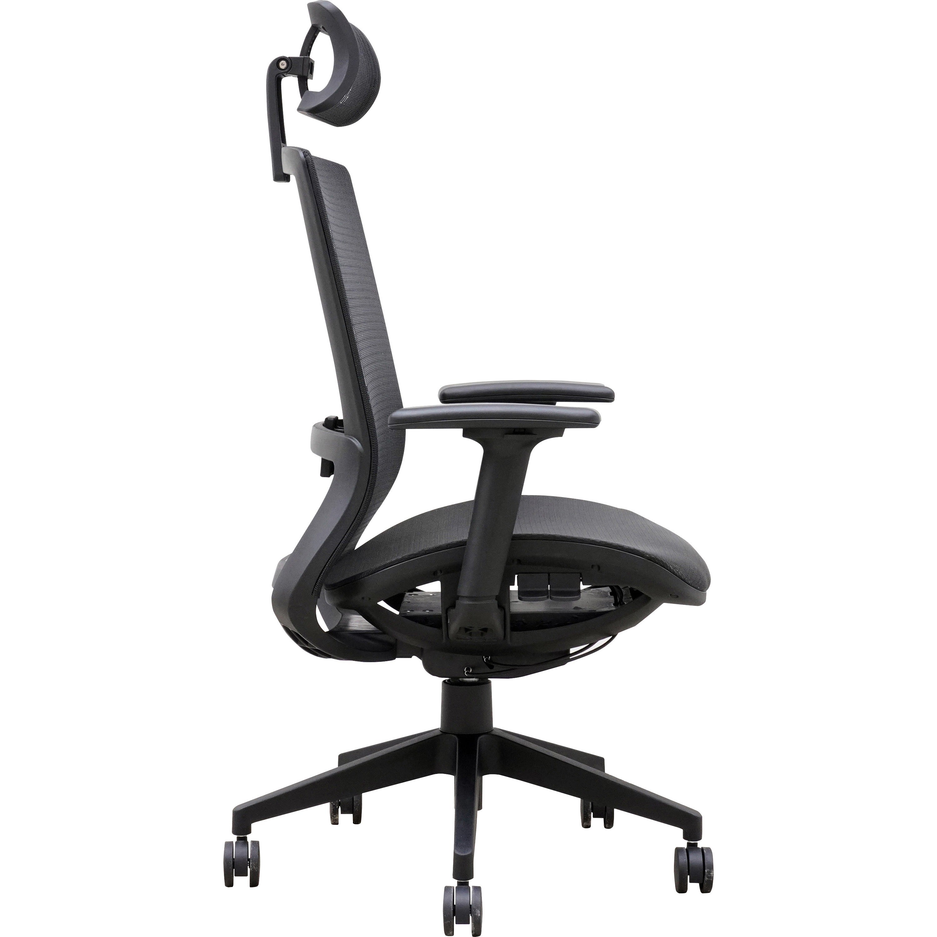 lorell-mesh-high-back-task-chair-with-headrest-black-armrest-1-each_llr03208 - 4