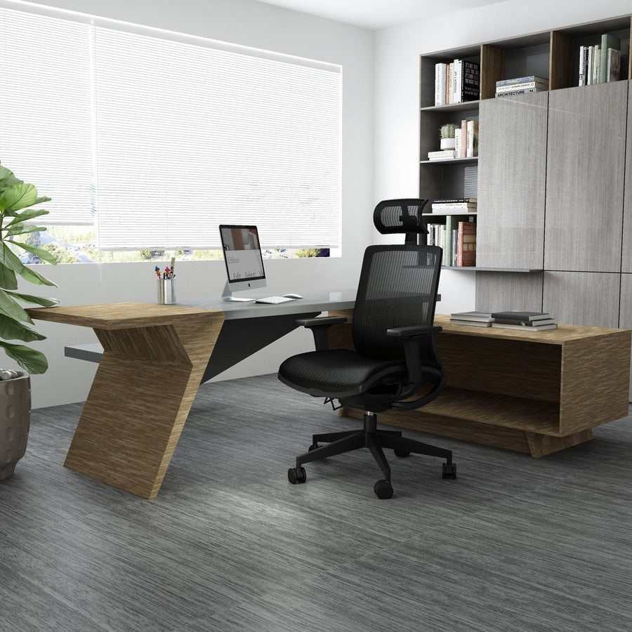 lorell-mesh-high-back-task-chair-with-headrest-black-armrest-1-each_llr03208 - 6