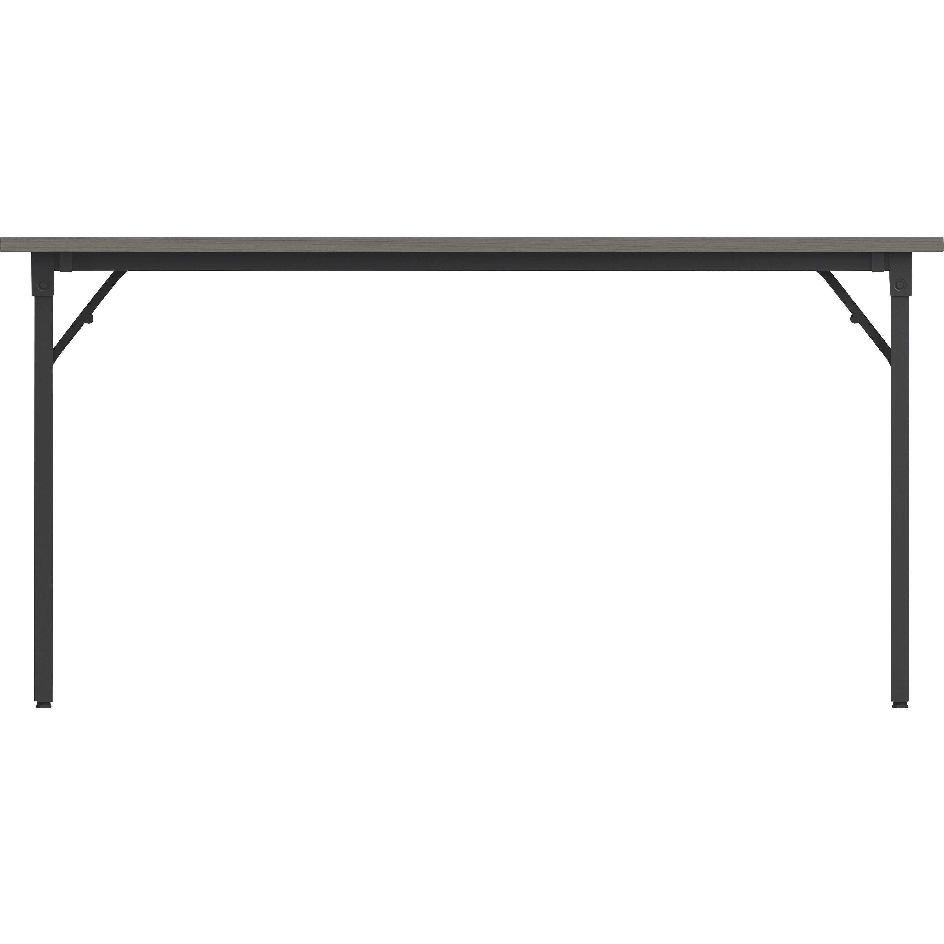 lorell-folding-training-table-for-table-topmelamine-top-x-60-table-top-width-x-18-table-top-depth-x-1-table-top-thickness-30-height-assembly-required-gray-1-each_llr60746 - 3