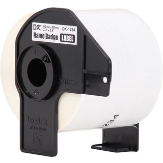 Die-Cut Name Badge Labels, 2.3 x 3.4, White, 260 Labels/Roll, 3 Rolls/Pack