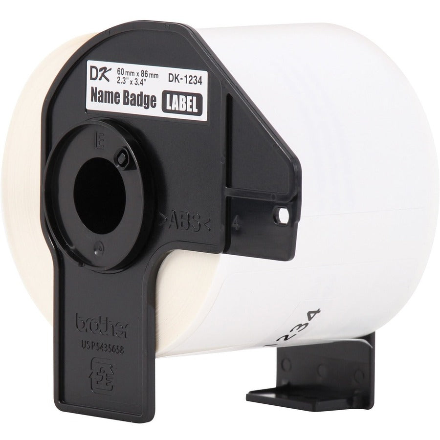 Die-Cut Name Badge Labels, 2.3 x 3.4, White, 260 Labels/Roll, 3 Rolls/Pack