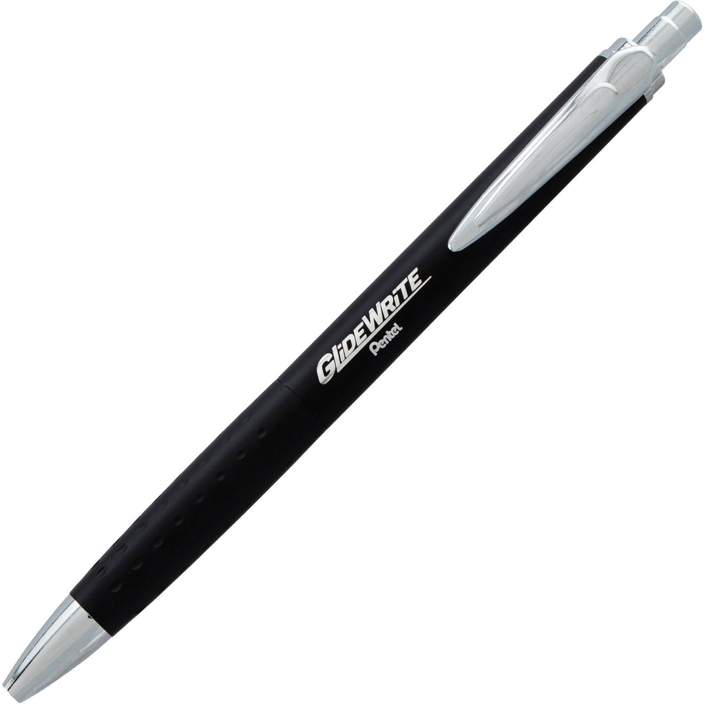 pentel-glidewrite-executive-ballpoint-pen-1-mm-pen-point-size-black-gel-based-ink-1-each_penbx970abp - 1