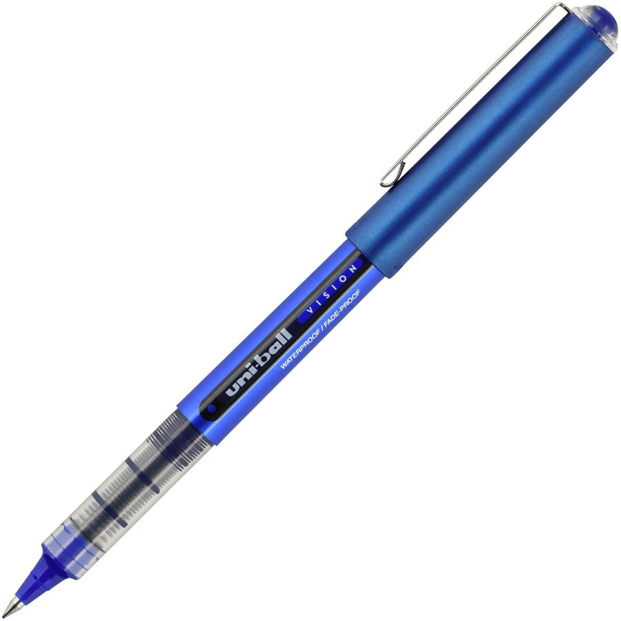 uniball-vision-rollerball-pen-ultra-micro-pen-point-038-mm-pen-point-size-blue-1-box_ubc70132 - 4