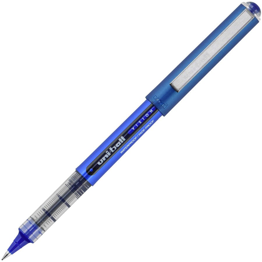 uniball-vision-rollerball-pen-ultra-micro-pen-point-038-mm-pen-point-size-blue-1-box_ubc70132 - 2