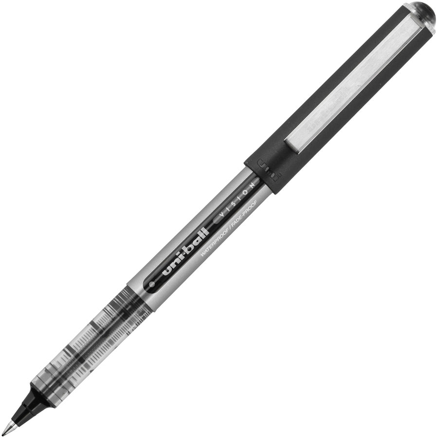 uniball-vision-rollerball-pen-ultra-micro-pen-point-038-mm-pen-point-size-black-1-box_ubc70131 - 2