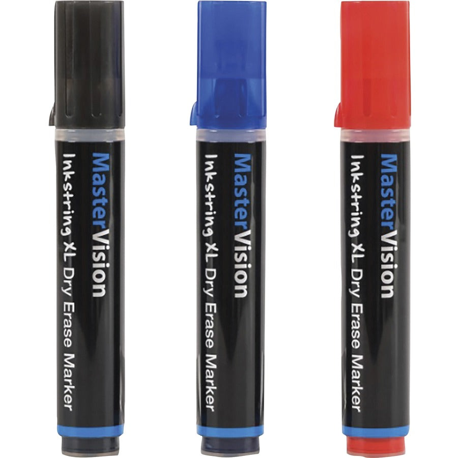 bi-silque-inkstring-xl-dry-erase-markers-3-mm-marker-point-size-bullet-marker-point-style-black-gel-based-ink-12-each_bvcpe4301 - 5