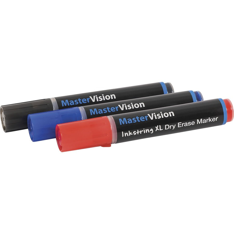 bi-silque-inkstring-xl-dry-erase-markers-3-mm-marker-point-size-bullet-marker-point-style-black-gel-based-ink-12-each_bvcpe4301 - 4