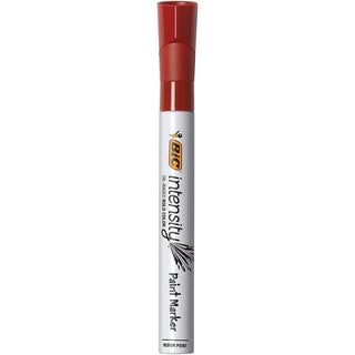 BIC Intensity Paint Marker - Bullet Marker Point Style - Assorted Oil Based Ink - 7 Pack