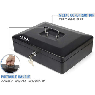 carl-bill-tray-steel-security-cash-box-steel-black-4-height-x-9-width_cui82012 - 3