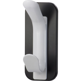 lorell-magnetic-double-coat-hook-for-coat-clothes-plastic-white-1-each_llr02872 - 1