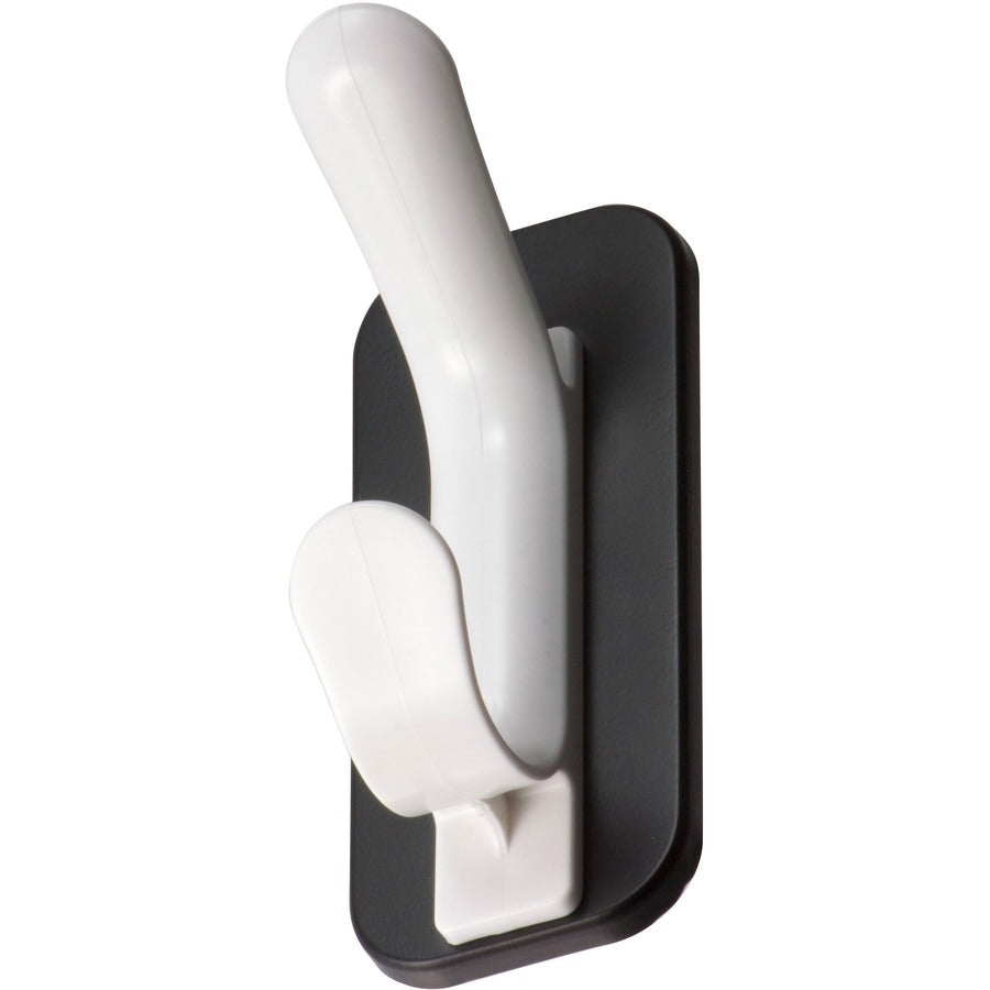 lorell-magnetic-double-coat-hook-for-coat-clothes-plastic-white-1-each_llr02872 - 4