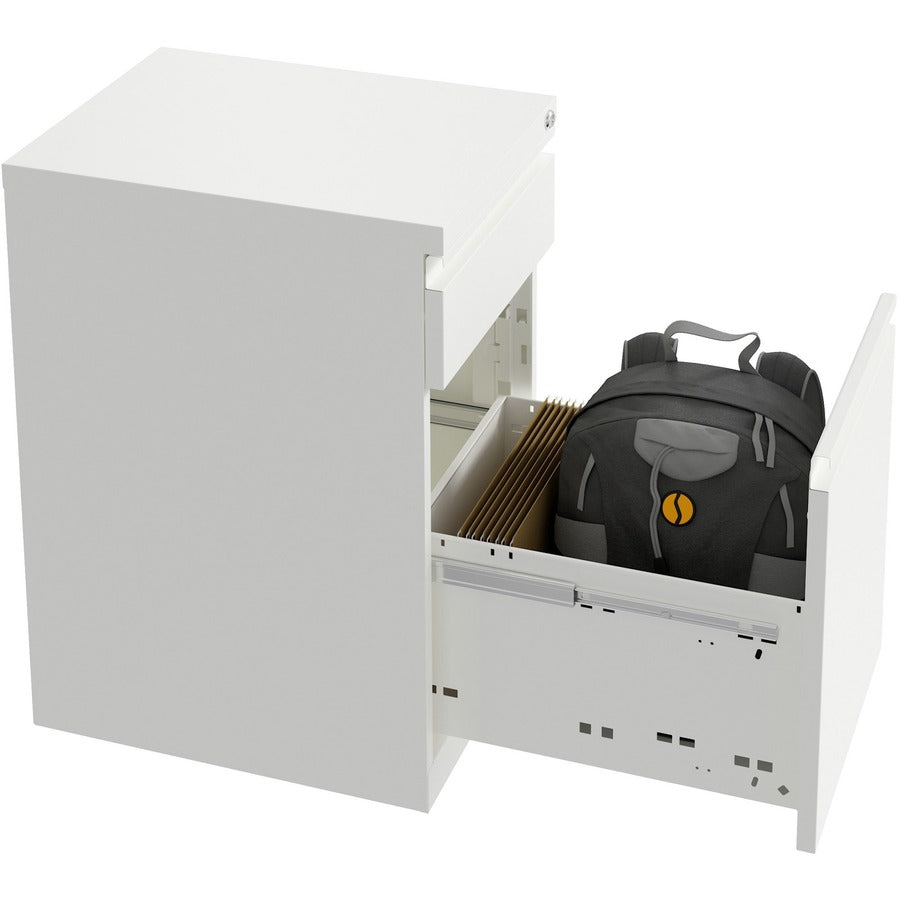 lorell-mobile-file-cabinet-with-backpack-drawer-15-x-27820-2-x-box-file-drawers-finish-white_llr03103 - 7
