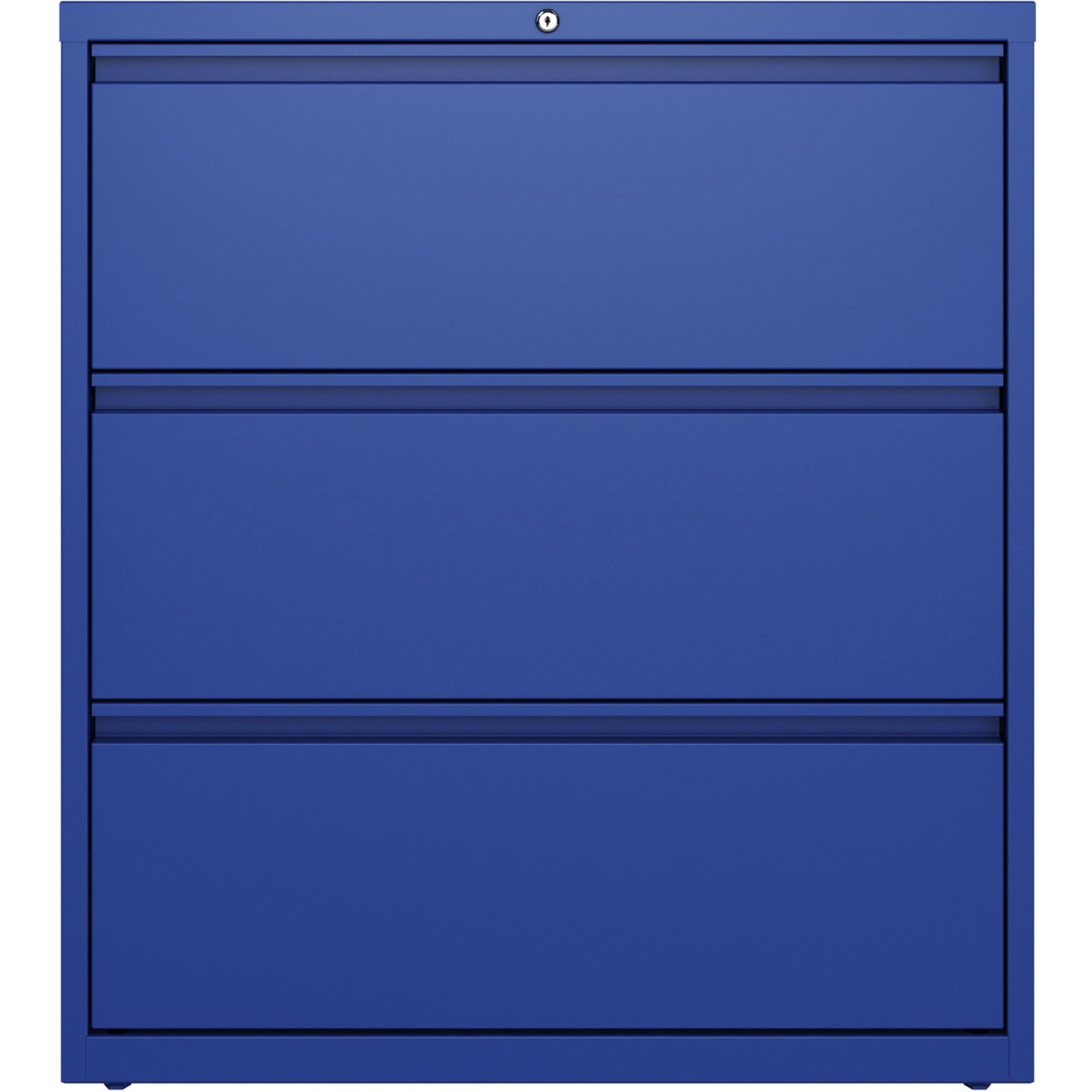 lorell-fortress-series-lateral-file-36-x-188-x-403-3-x-drawers-for-file-letter-legal-a4-lateral-hanging-rail-label-holder-durable-nonporous-surface-removable-lock-locking-bar-pull-out-drawer-ball-bearing-suspension-reinforc_llr03116 - 2