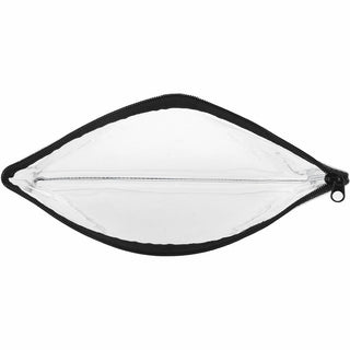 Sparco Wallet Bag - 6" Width x 11" Length - Zipper Closure - Clear - 2/Pack - Currency, Check, Paperwork