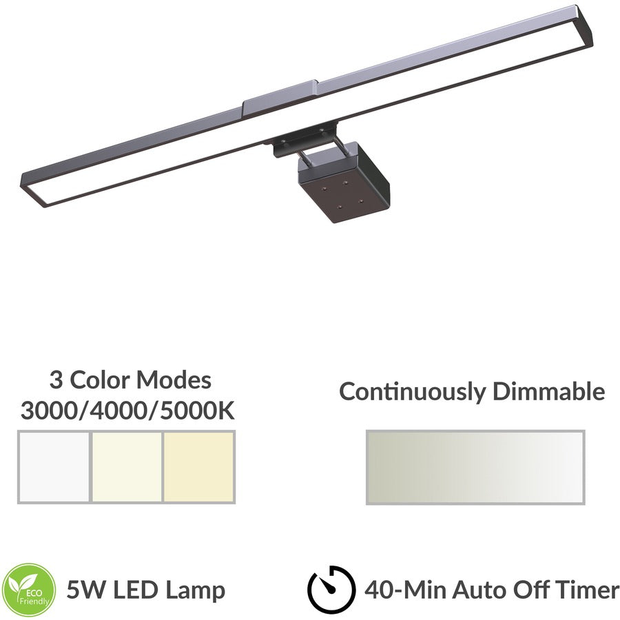 lorell-1575-led-monitor-lamp-09-height-36-width-led-bulb-built-in-clip-dimmable-automatic-off-timer-black-for-lcd-monitor-desk_llr03148 - 4