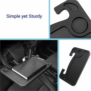 DAC Steering Wheel Desk - 0.9" Height x 11" Width16.5" Length - Black - 1 Each