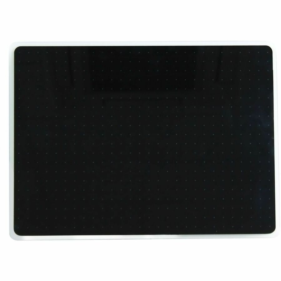 viztex-glacier-black-multi-purpose-grid-glass-dry-erase-board-24-x-36-24-2-ft-width-x-36-3-ft-height-black-tempered-glass-surface-rectangle-durable-smudge-resistant-frameless-magnetic-multi-grid-ghost-resistant-wear-resista_flrfcvgm2436bg - 3